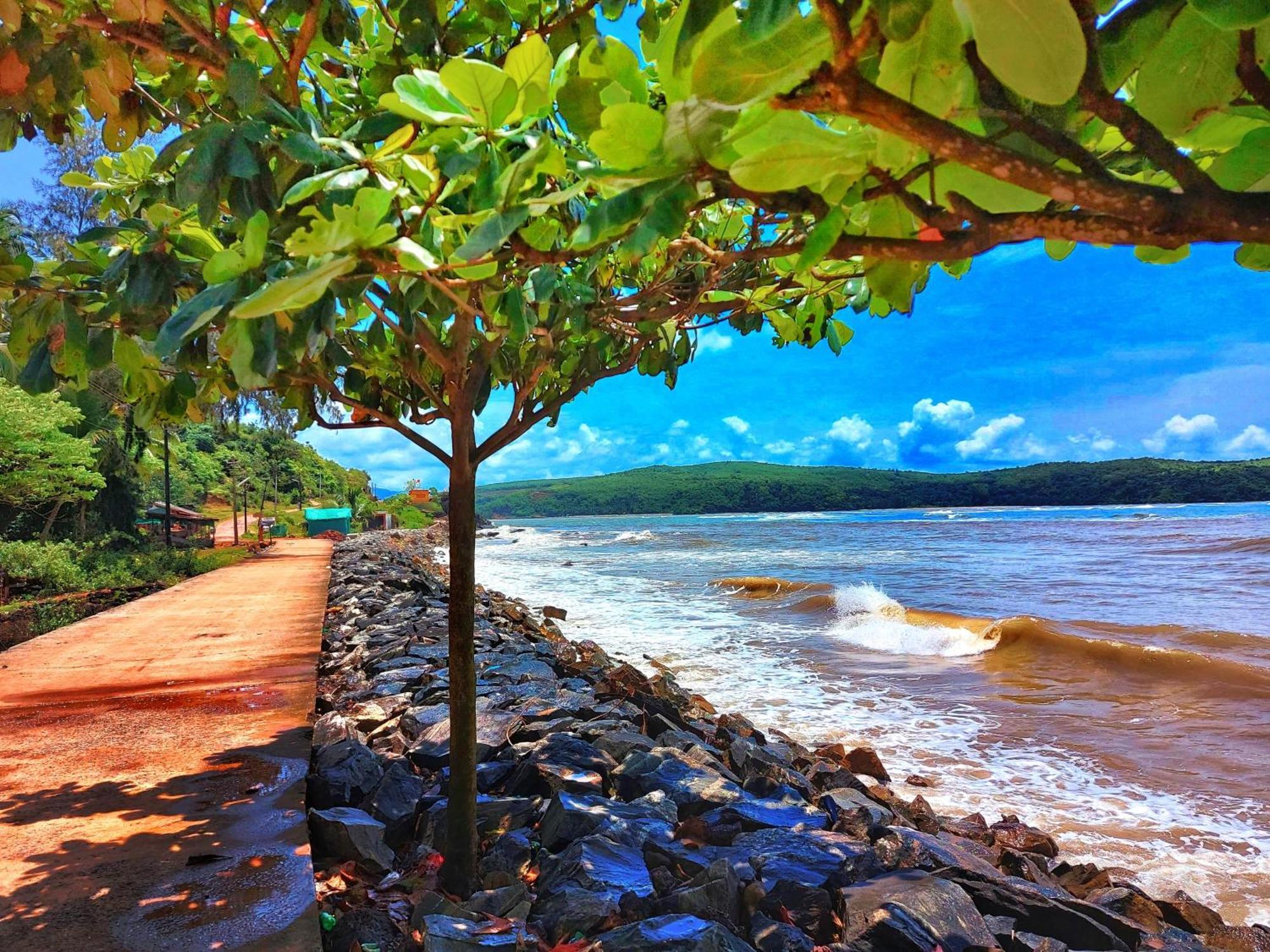 Navni Beach View Stay Gokarna  Bagian luar foto